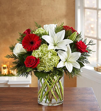 Garden of Holiday Cheer - Flower Bouquet