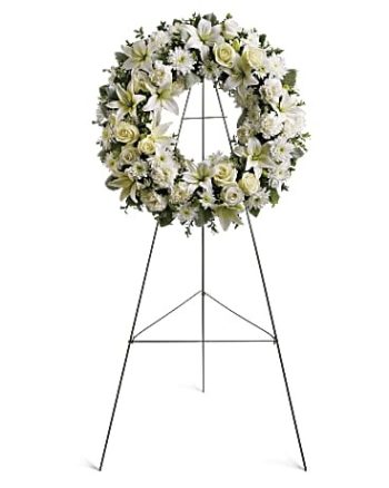 Serenity Standing Wreath