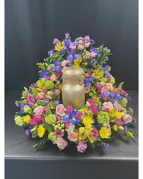 Colorful Urn Tribute