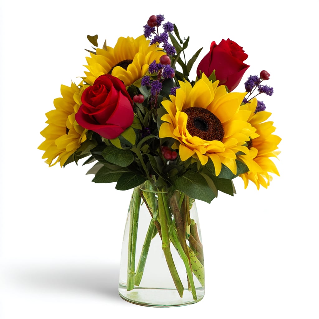 Sunbeam & Scarlet Bouquet